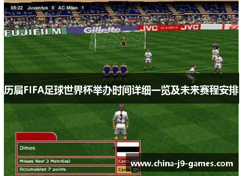 历届FIFA足球世界杯举办时间详细一览及未来赛程安排 历届FIFA足球世界杯举办时间详细一览及未来赛程安排